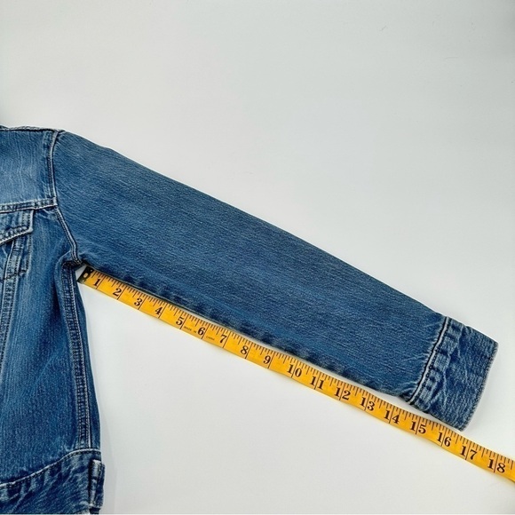 GAP Women’s Medium Wash Button Down Denim Jacket 100% Cotton Size XS - Picture 11 of 11